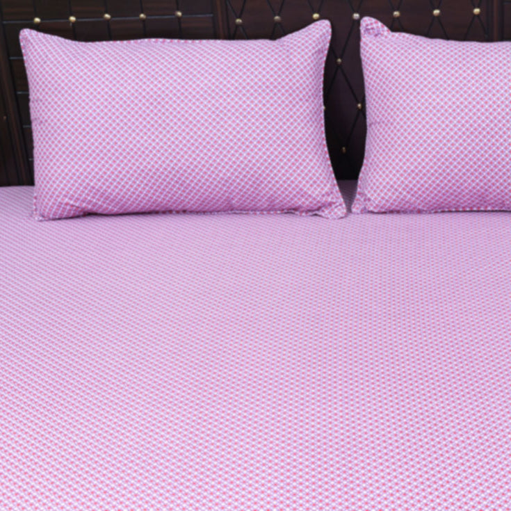 Cotton Silk Bedsheet – 1055