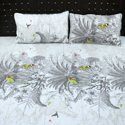 Cotton Silk Bedsheet – 1016