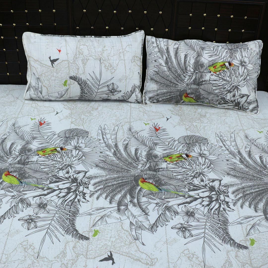 Cotton Silk Bedsheet – 1016