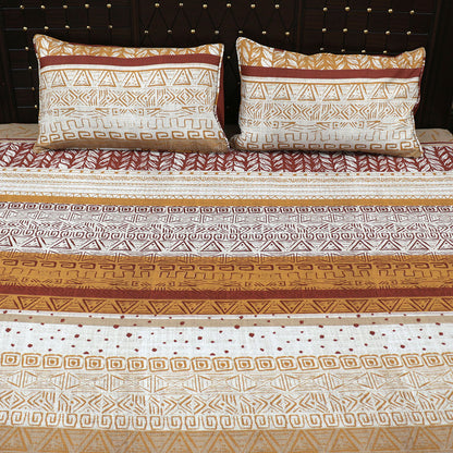 Cotton Silk Bedsheet – 1017