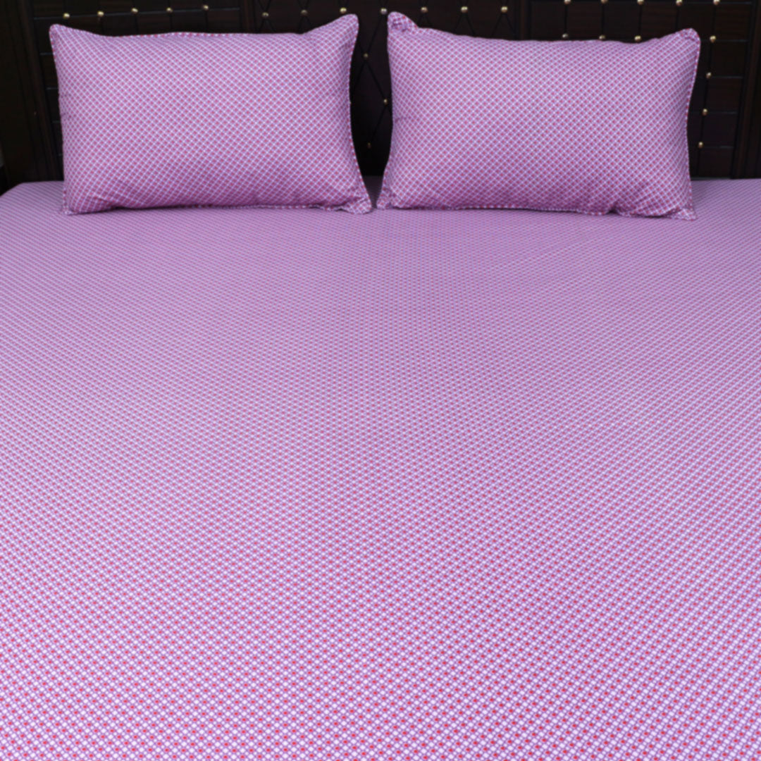 Cotton Silk Bedsheet – 1055