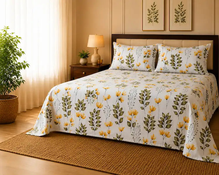 Premium King Size Bedsheets Pakistan – Shukrana Bedding
