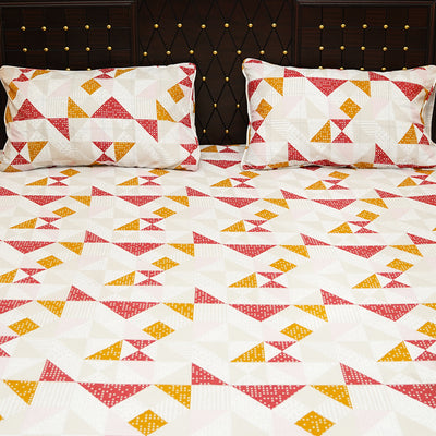 Cotton Silk Bedsheet – 1009